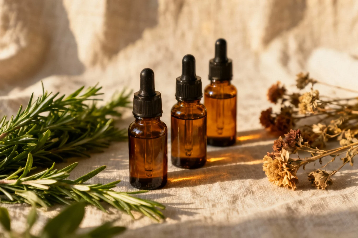 Guide des huiles essentielles pour la peau : bienfaits et précautions